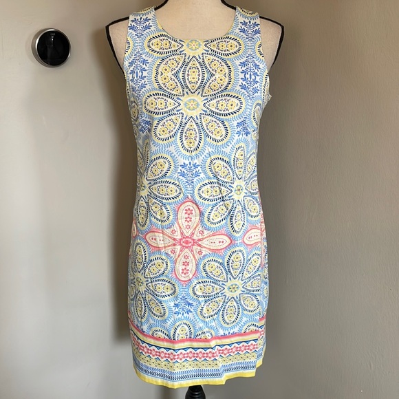 London Times Floral multicolor dress - Picture 1 of 8